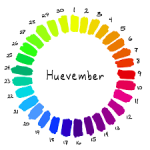 huevember color wheel